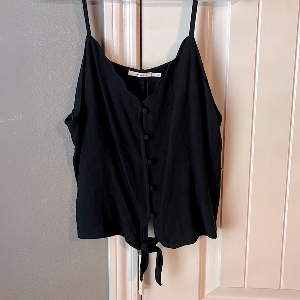 Women’s Black tank top from Francesca’s new with tags